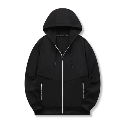 Unisex Übergroßer Reißverschluss Hoodie Sherpa Gefütterte Sweatshirt Jacke