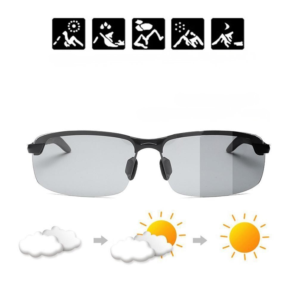 Gafas de sol deportivas polarizadas fotocromáticas