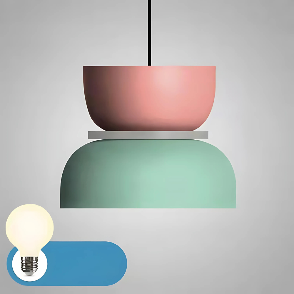 Modern Colourful Metal Pendant Light