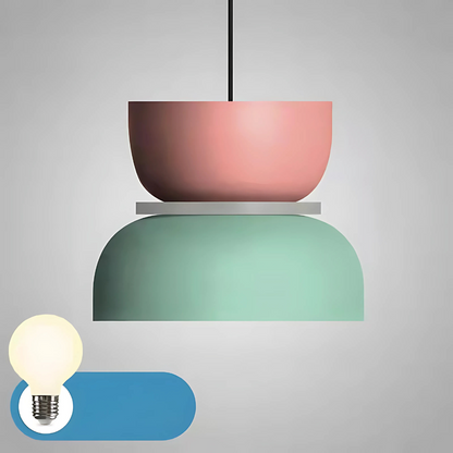 Modern Colourful Metal Pendant Light