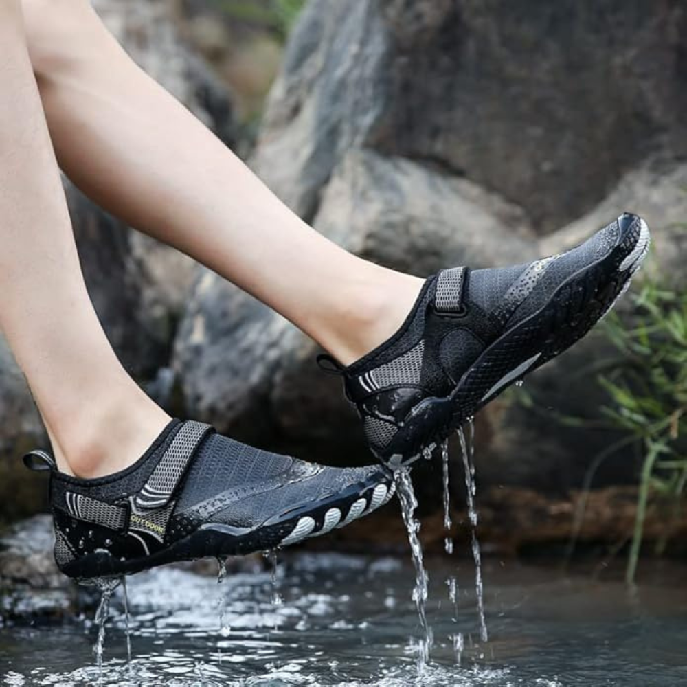 Scarpe da acqua barefoot da uomo | Leggere, ad asciugatura rapida, antiscivolo