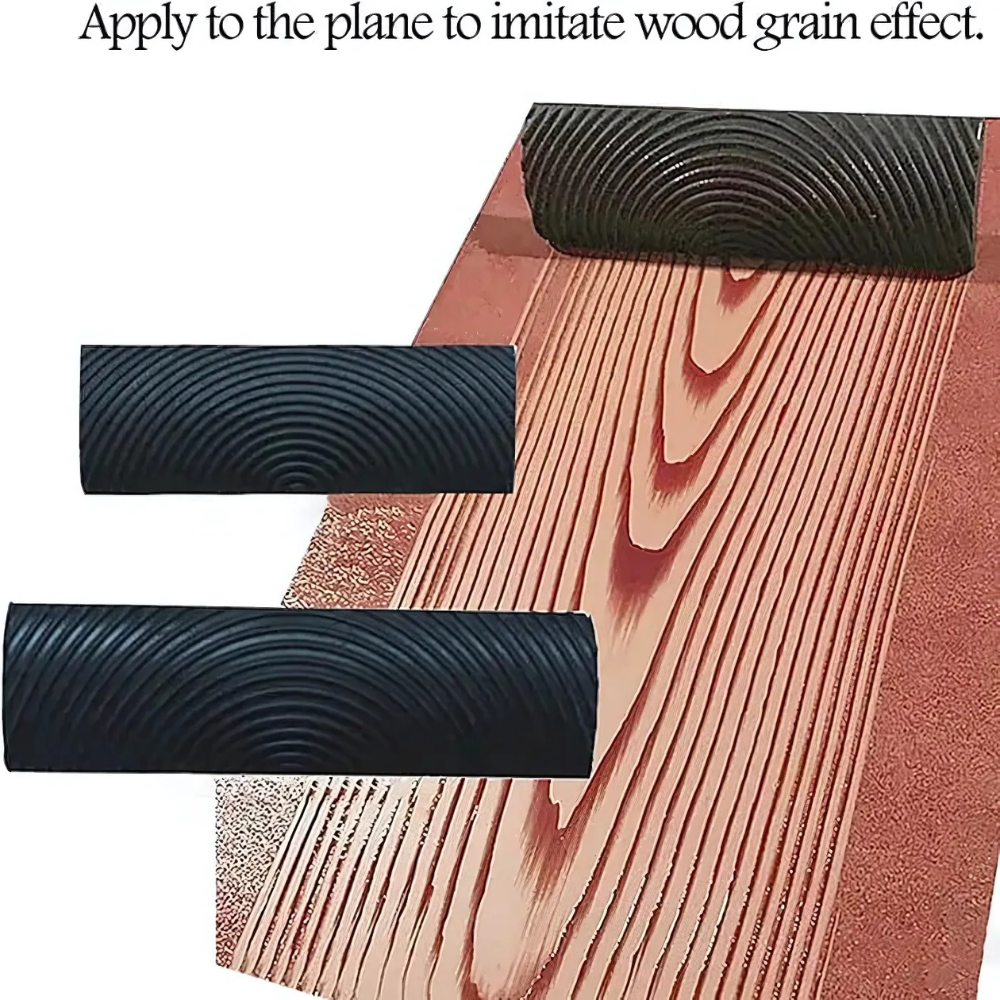 Wood Grain Painting Tool Rubber Roller