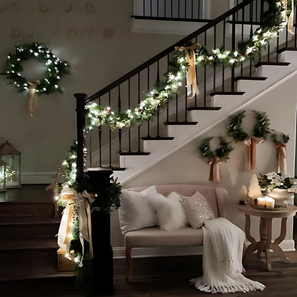 Lampki LED na drucie miedzianym z pilotem