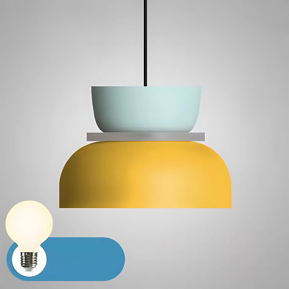 Modern Colourful Metal Pendant Light