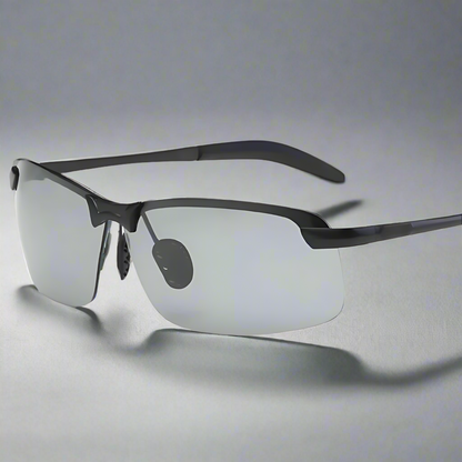 Lunettes de sport polarisées photochromiques