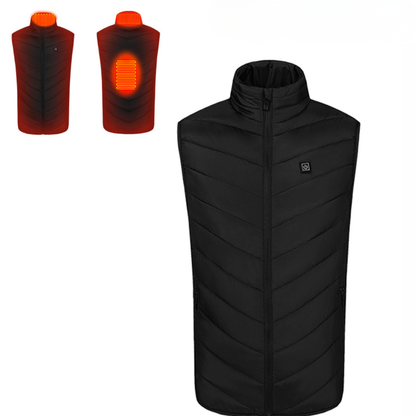 Gilet chauffant | Veste électrique chauffante USB à 11 zones