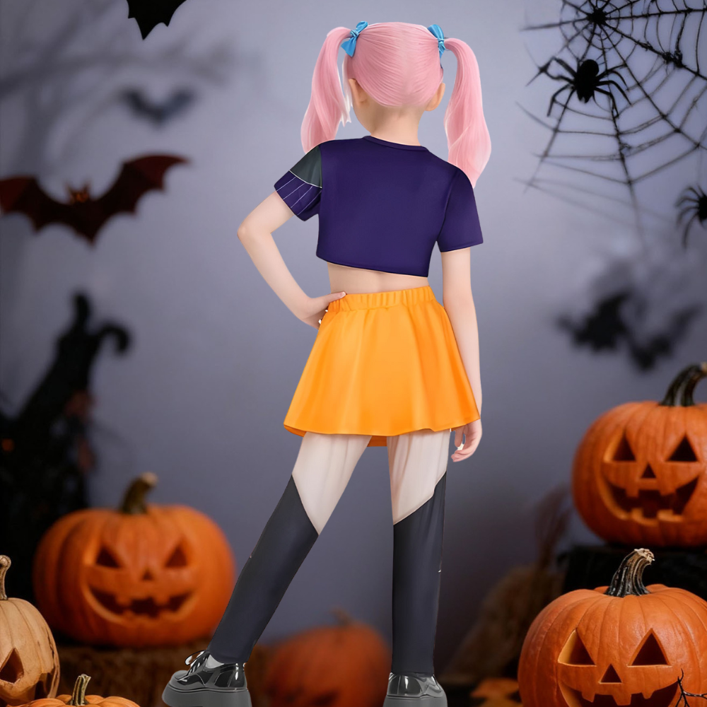 Kids Kpop Hunter Halloween Costume Set