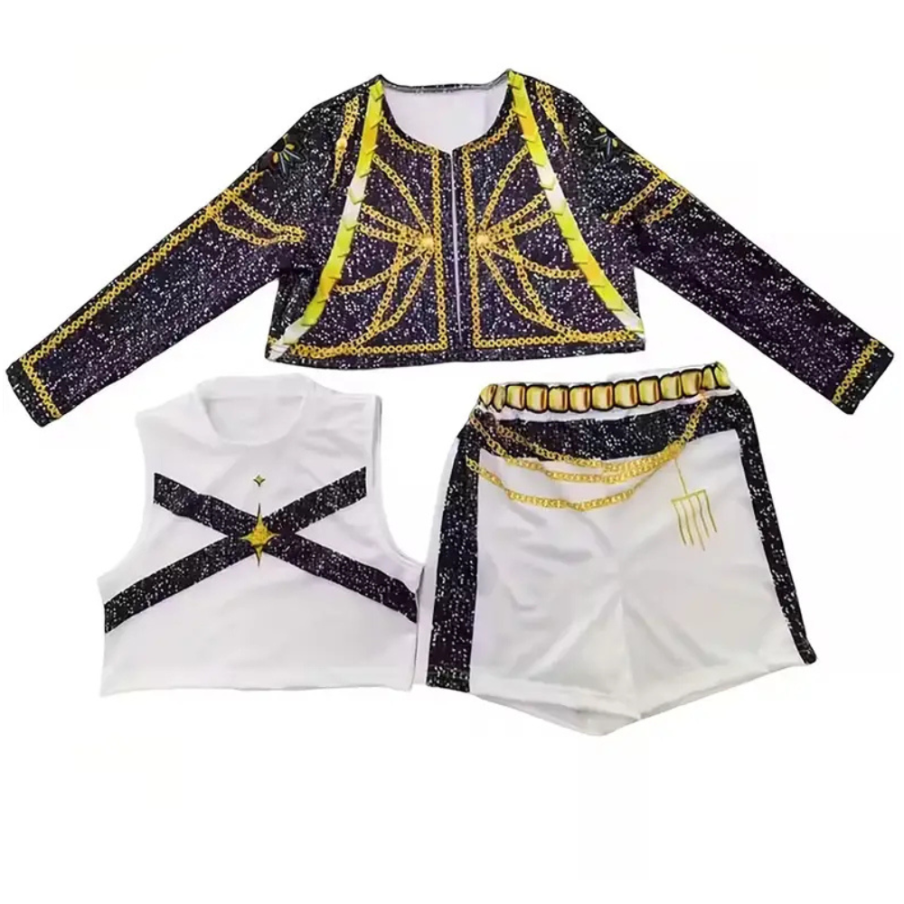 Kids Kpop Hunter Halloween Costume Outfit