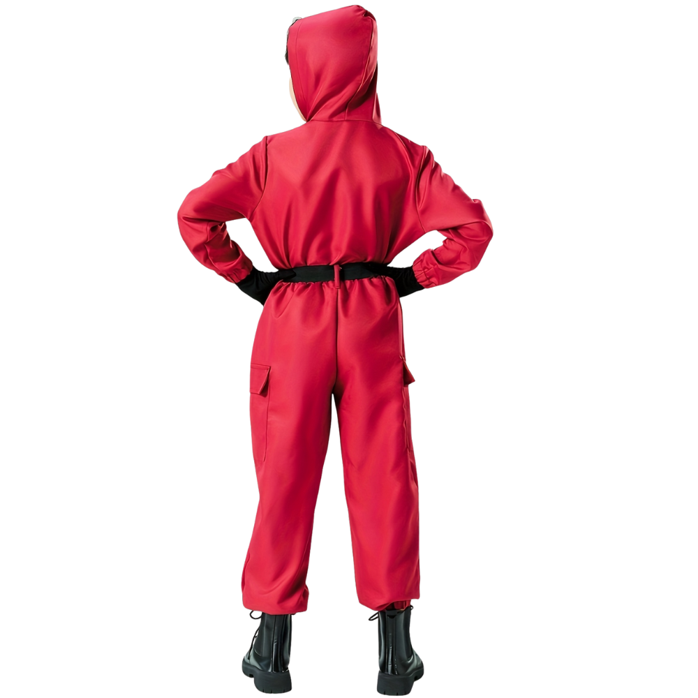 Kids Halloween Soldier Jumpsuit Costume Set