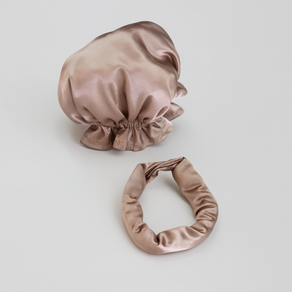 Zestaw satynowych lokówek bez użycia ciepła