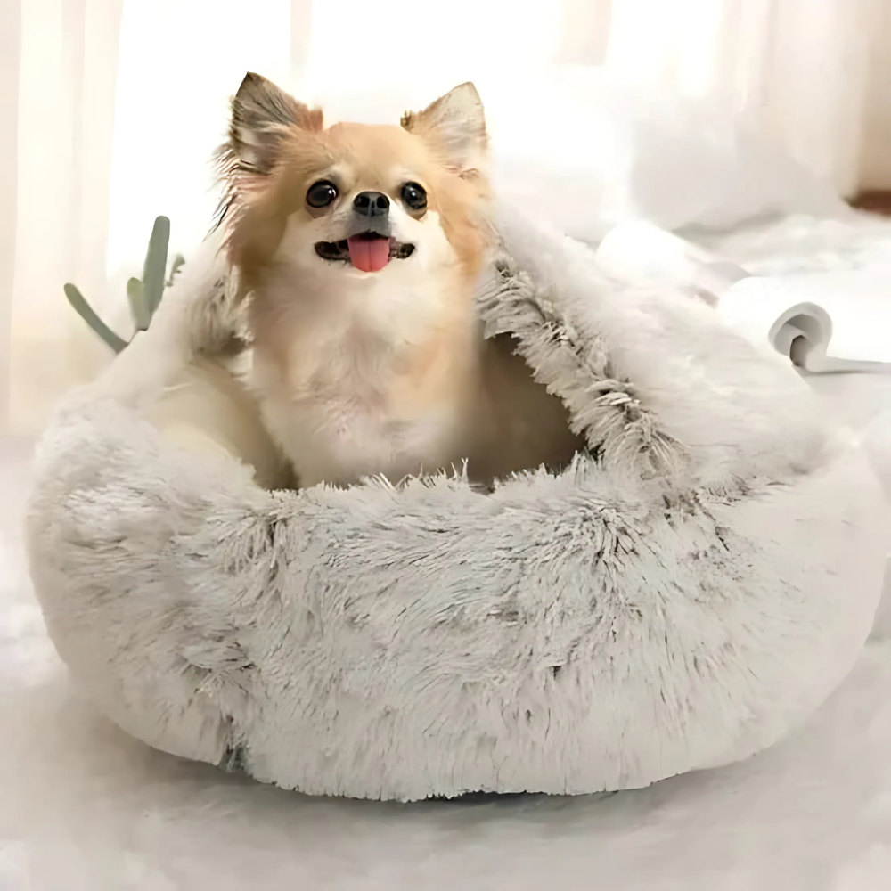 Hundebett Weiches Plüsch Höhlenhaus