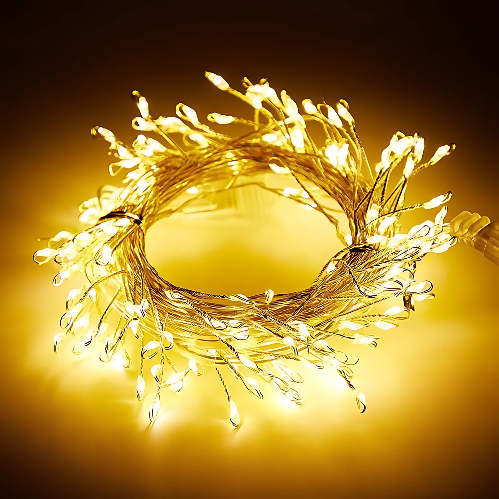LED Feen-Lichterkette Kupferdraht Fernbedienung