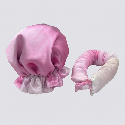 Zestaw satynowych lokówek bez użycia ciepła