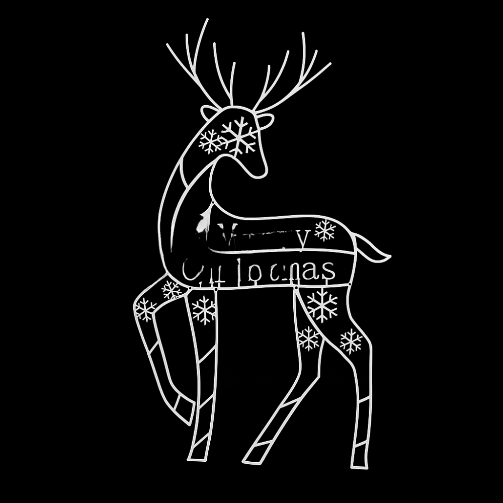 Christmas Decorations Light Up Reindeer Figure