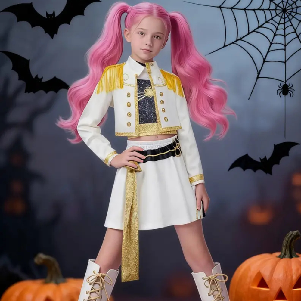 Kids Kpop Hunter Halloween Costume Outfit