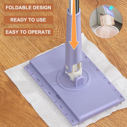 Floor Cleaning Foldable Mop