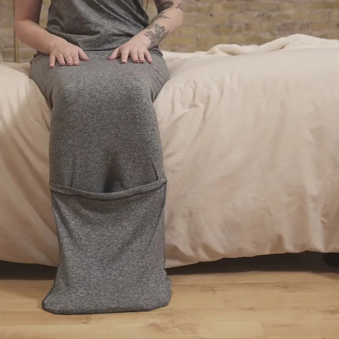 Blankets Weighted Compression Swaddle Adults Sleep Pod