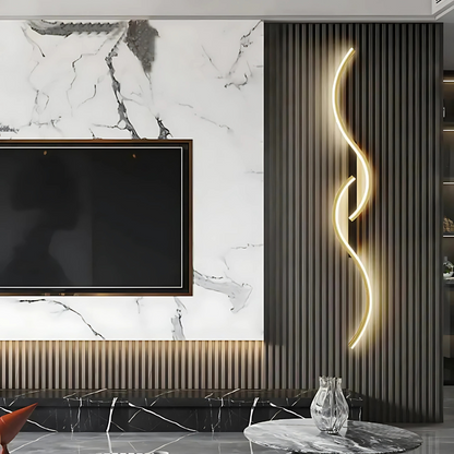 Lumières à bande LED Applique murale moderne