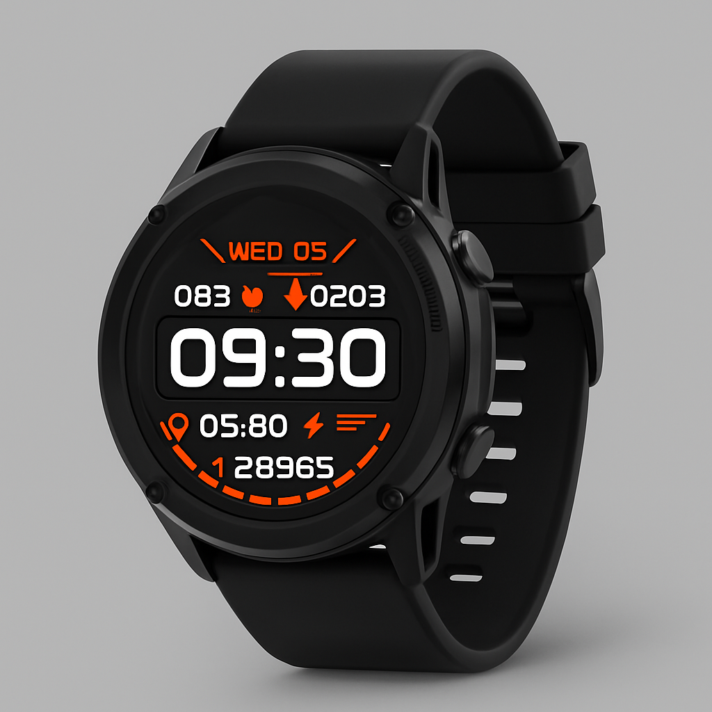 Smartwatch GPS Fitness-Tracker Sportuhr