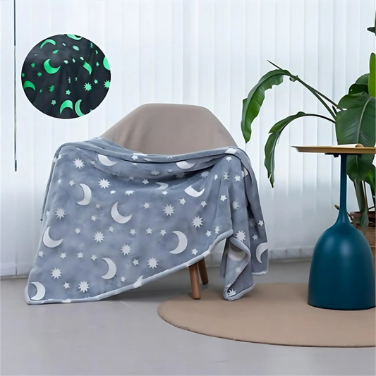 Couverture pour bébé en polaire avec lumière douce pour le confort nocturne