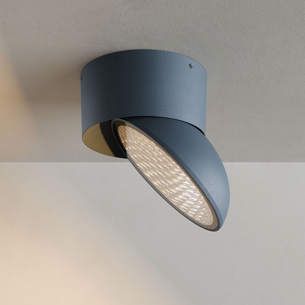 Nowoczesna lampa sufitowa z aluminium do użytku zewnętrznego