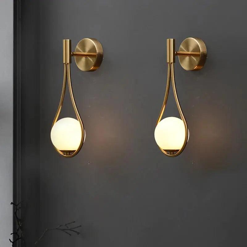 Moderne minimalistische Wandleuchten Metall Design