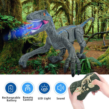 Dinosaurio de juguete para niños con control remoto