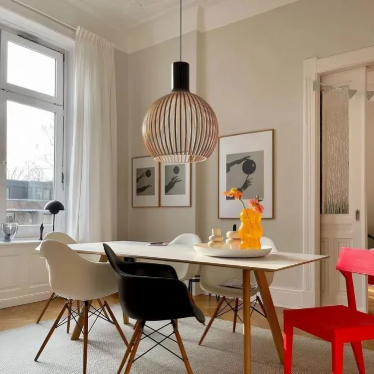 Pendant Light Bamboo Natural Ceiling Fixture