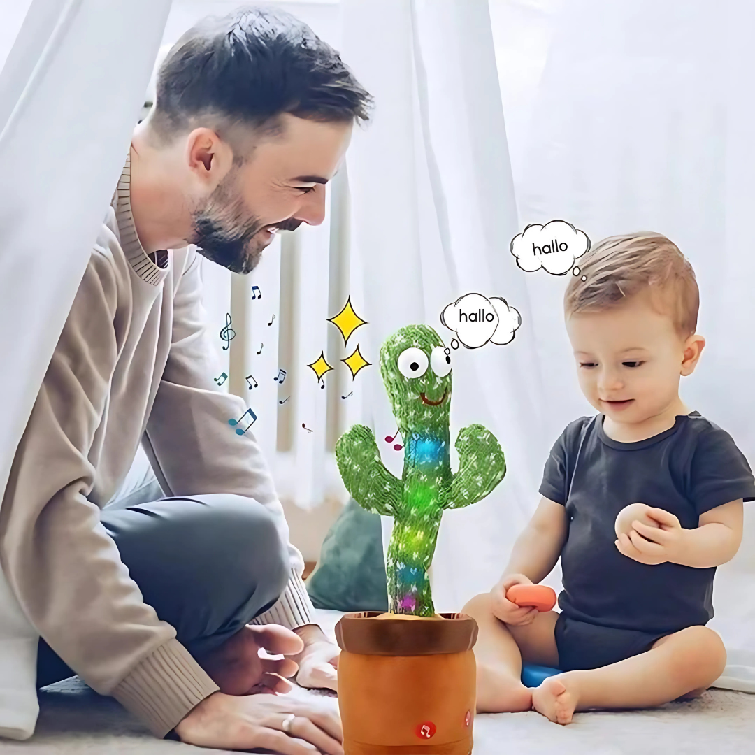 Dancing Singing Interactive Cactus Toy