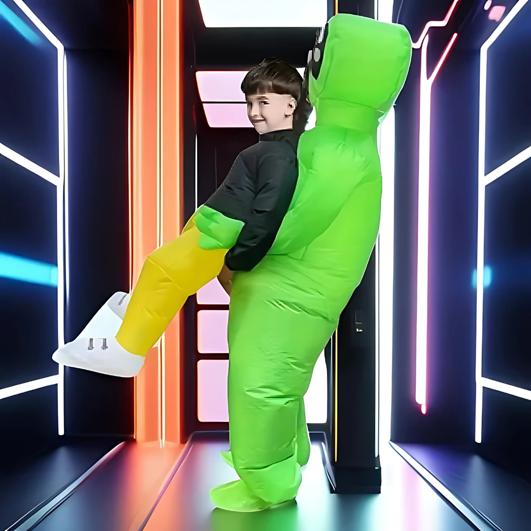 Disfraz inflable divertido de alienígena para hombre de Halloween | Estilo para montar