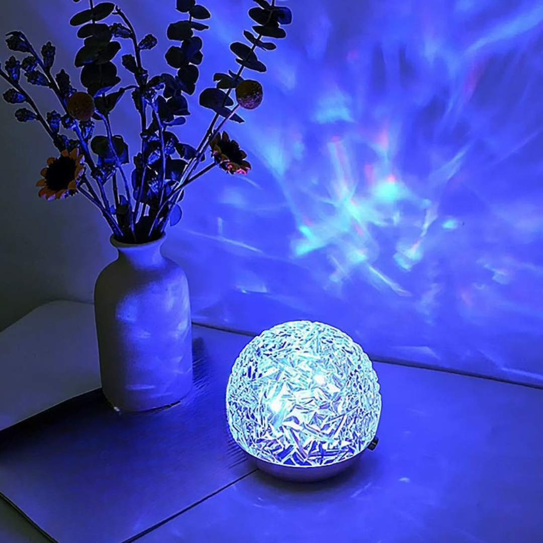 LED Ozeanwellen-Tischlampe