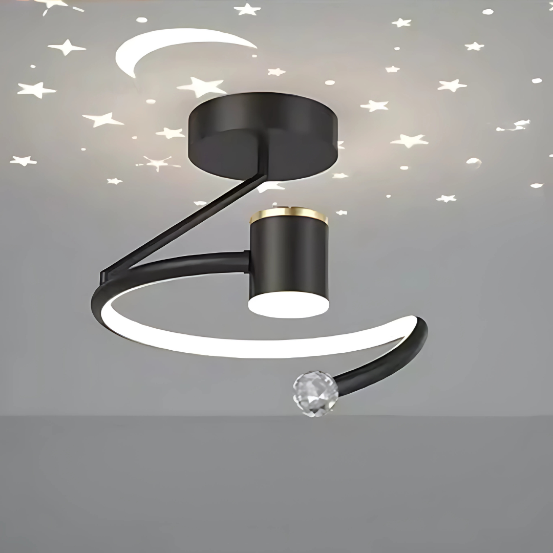 Lampade da soffitto moderne con effetto stella a LED