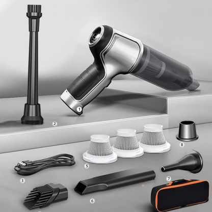 Aspirateur de voiture sans fil Puissance d'aspiration élevée