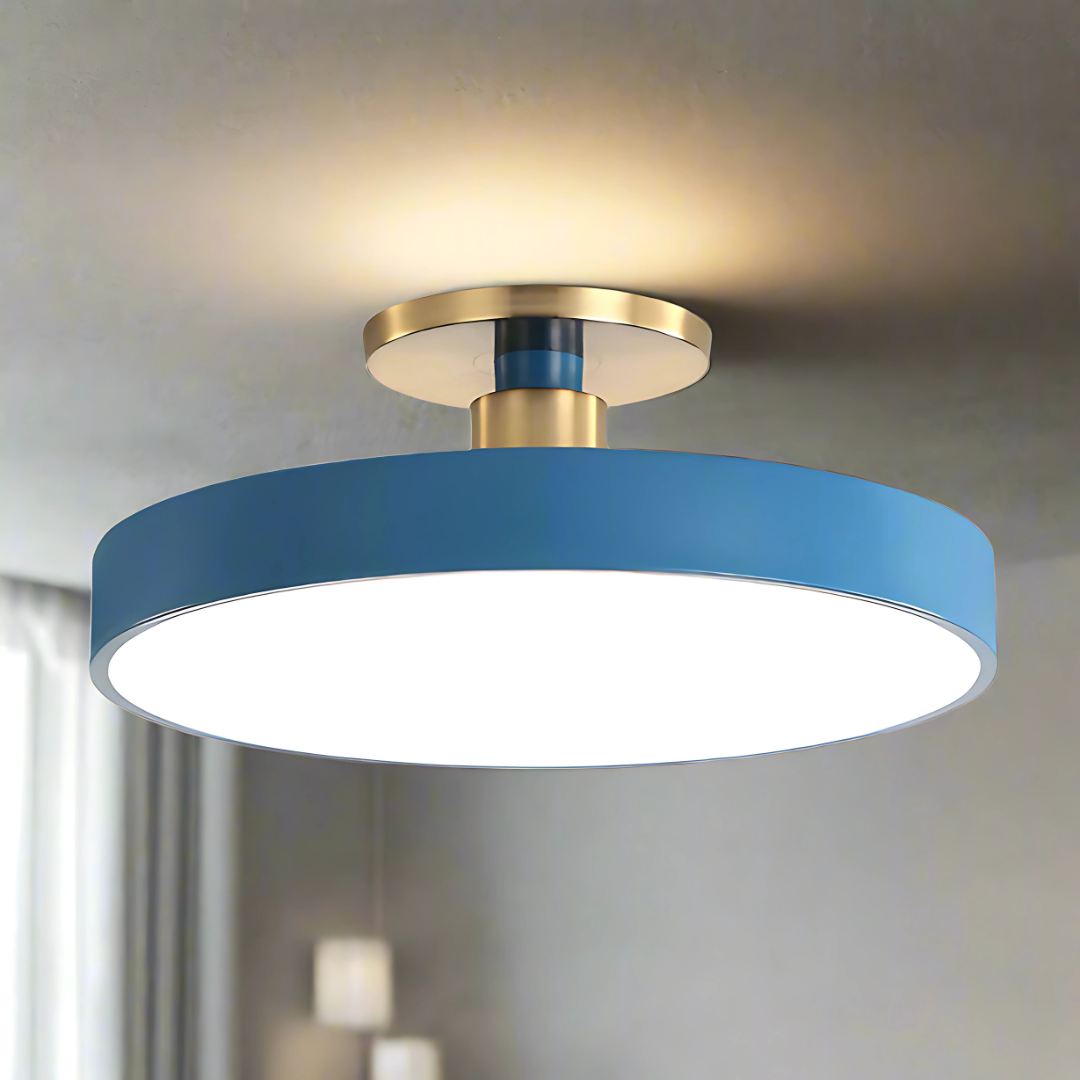 Moderne luci da soffitto in acrilico a montaggio a filo