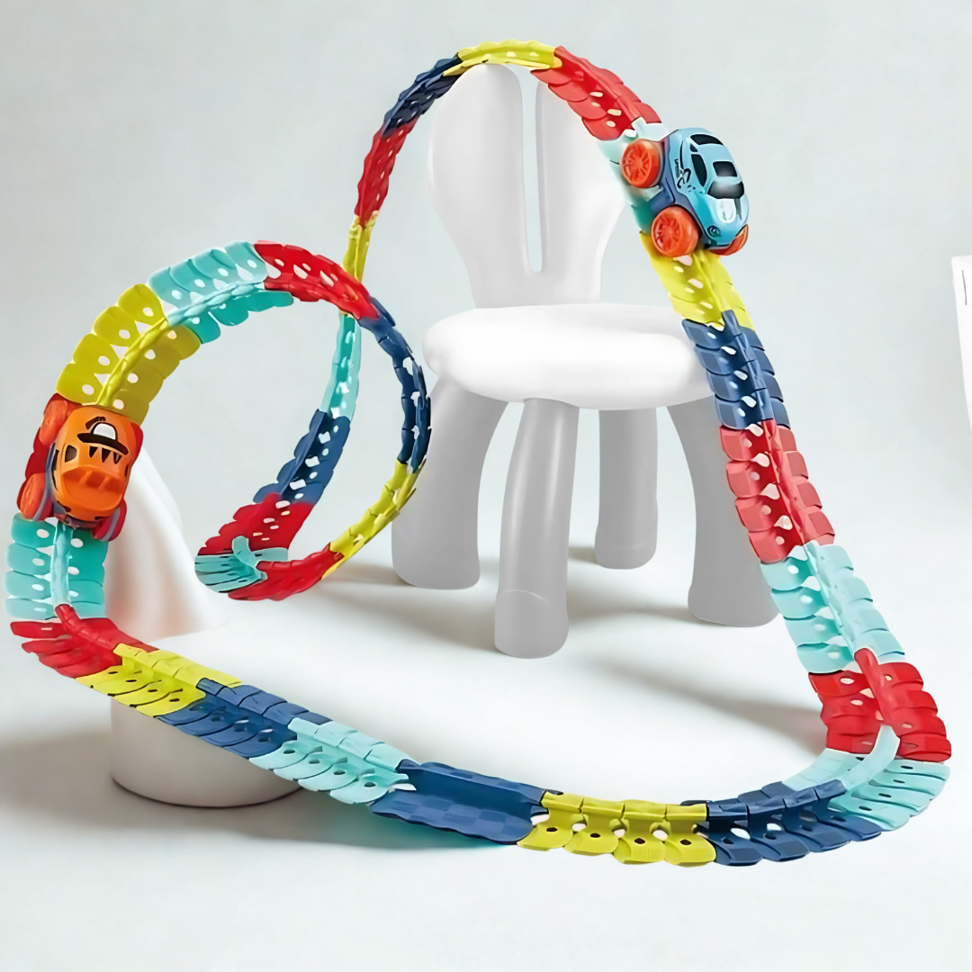Toy Car Flexible Racing Track Set