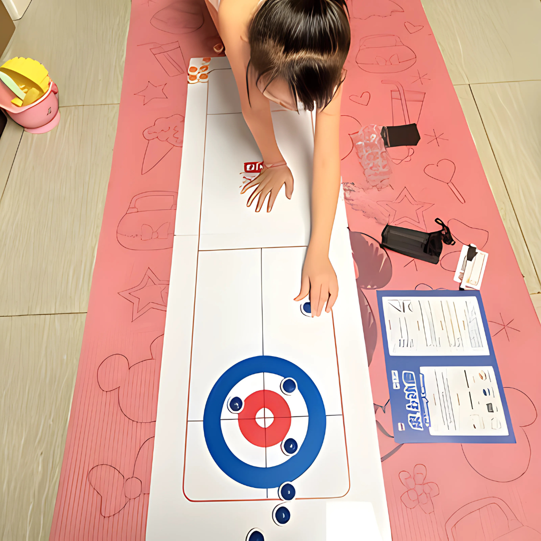 Indoor Kinder Spielzeug Curling Spielset