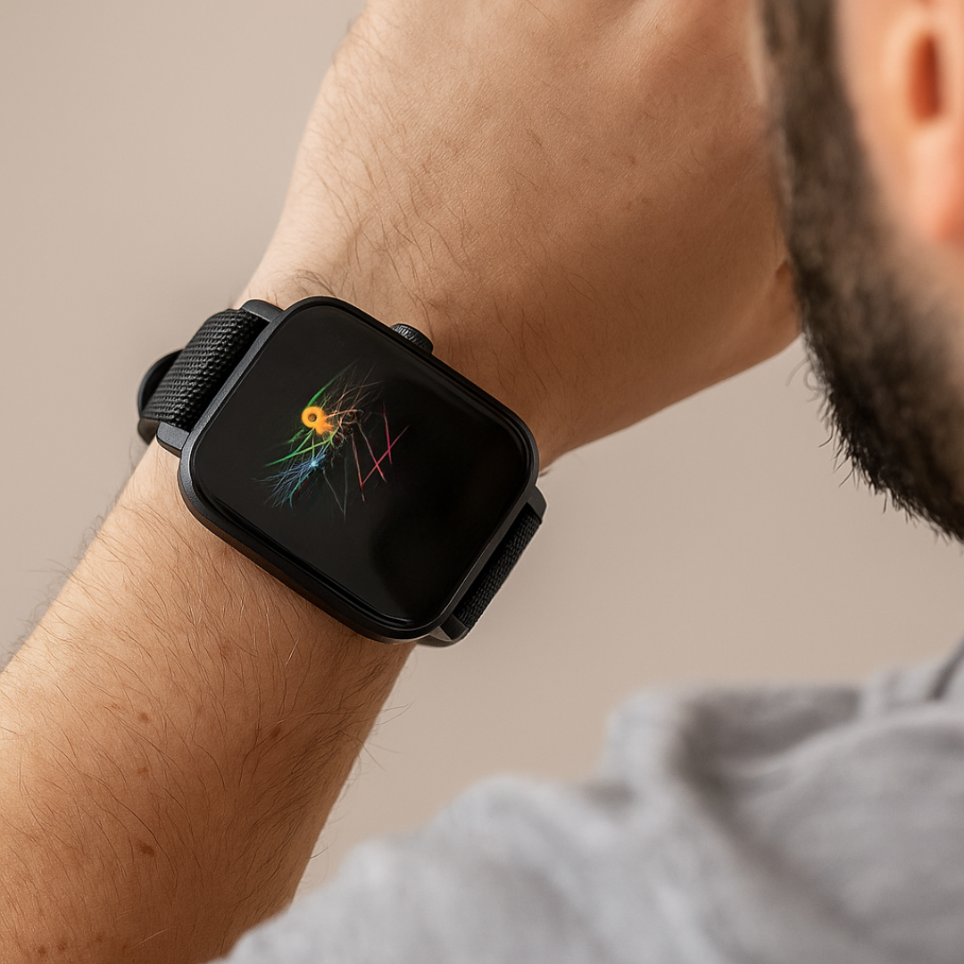Smartwatch GPS Fitness-Tracker AMOLED-Display