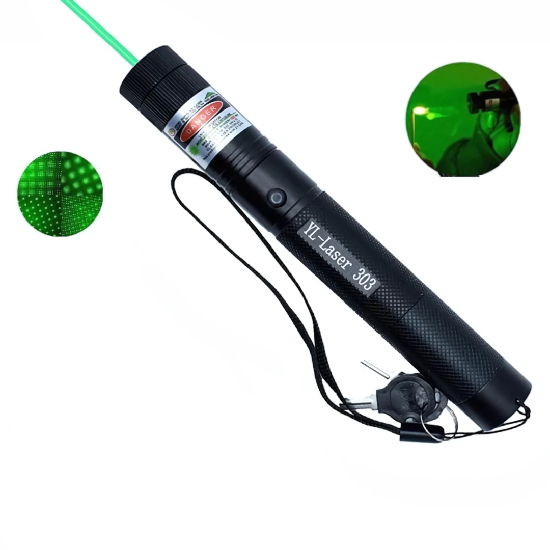 Laserowy wskaźnik aluminiowy z regulacją ostrości