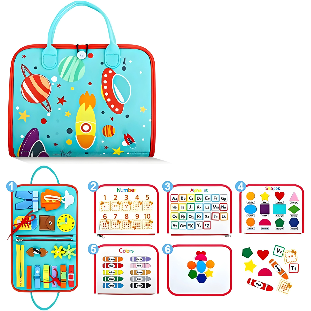 Pädagogisches Montessori-Aktivitäts-Lernbuch