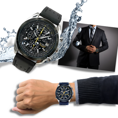 Reloj de pulsera resistente al agua para hombre con cuarzo