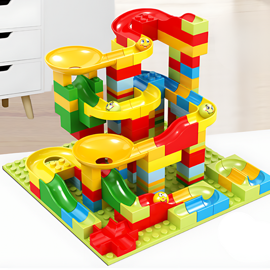Kids Toys Marble Run Building Set