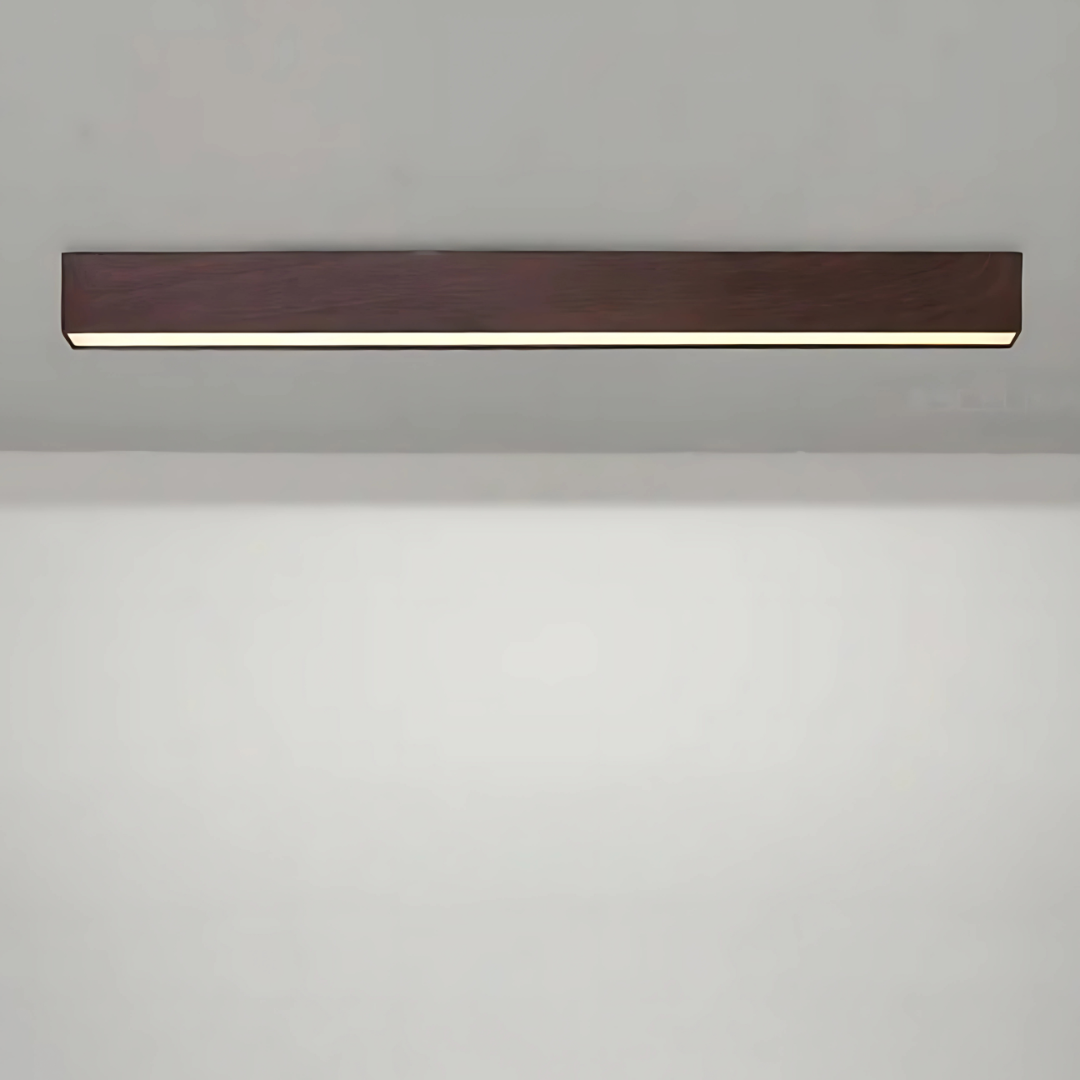 Ceiling Lights Modern Wood Linear Bar Fixture