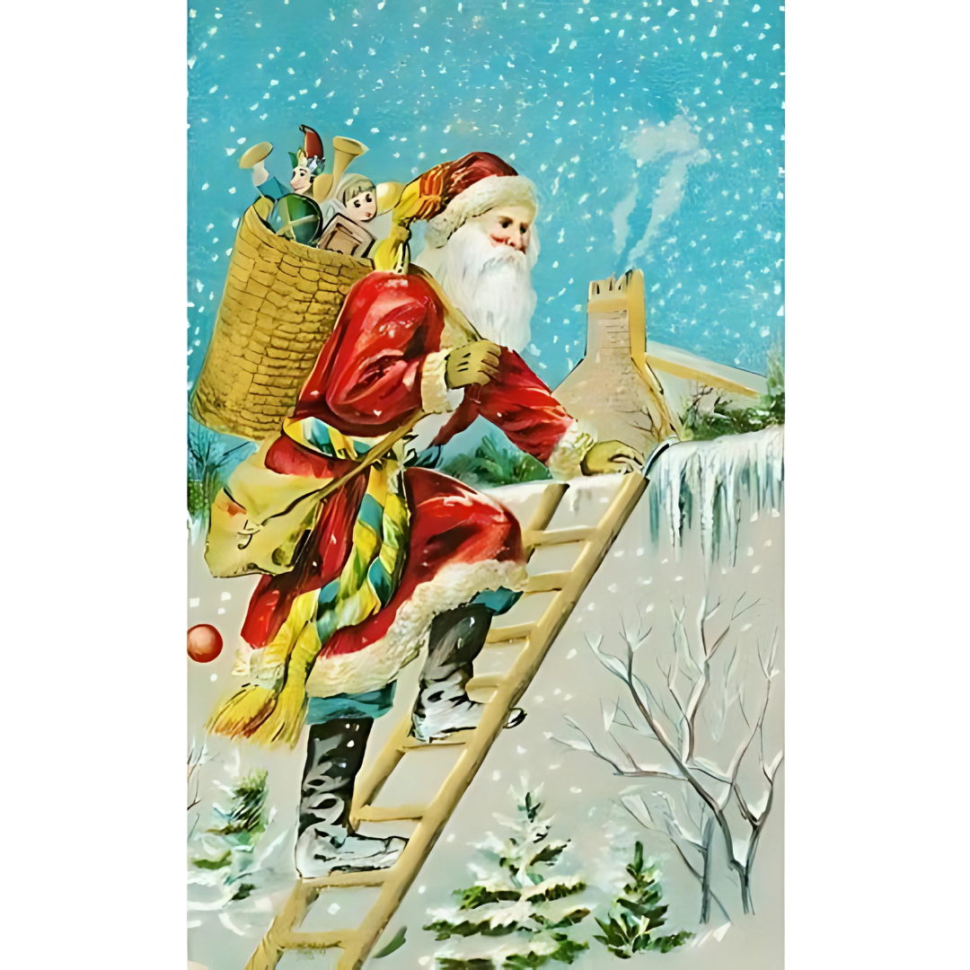 Kit de pintura DIY para decoraciones navideñas