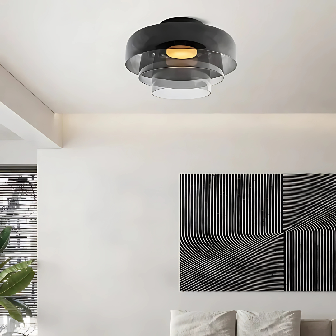 Glass Ceiling Lights Modern Nordic Design