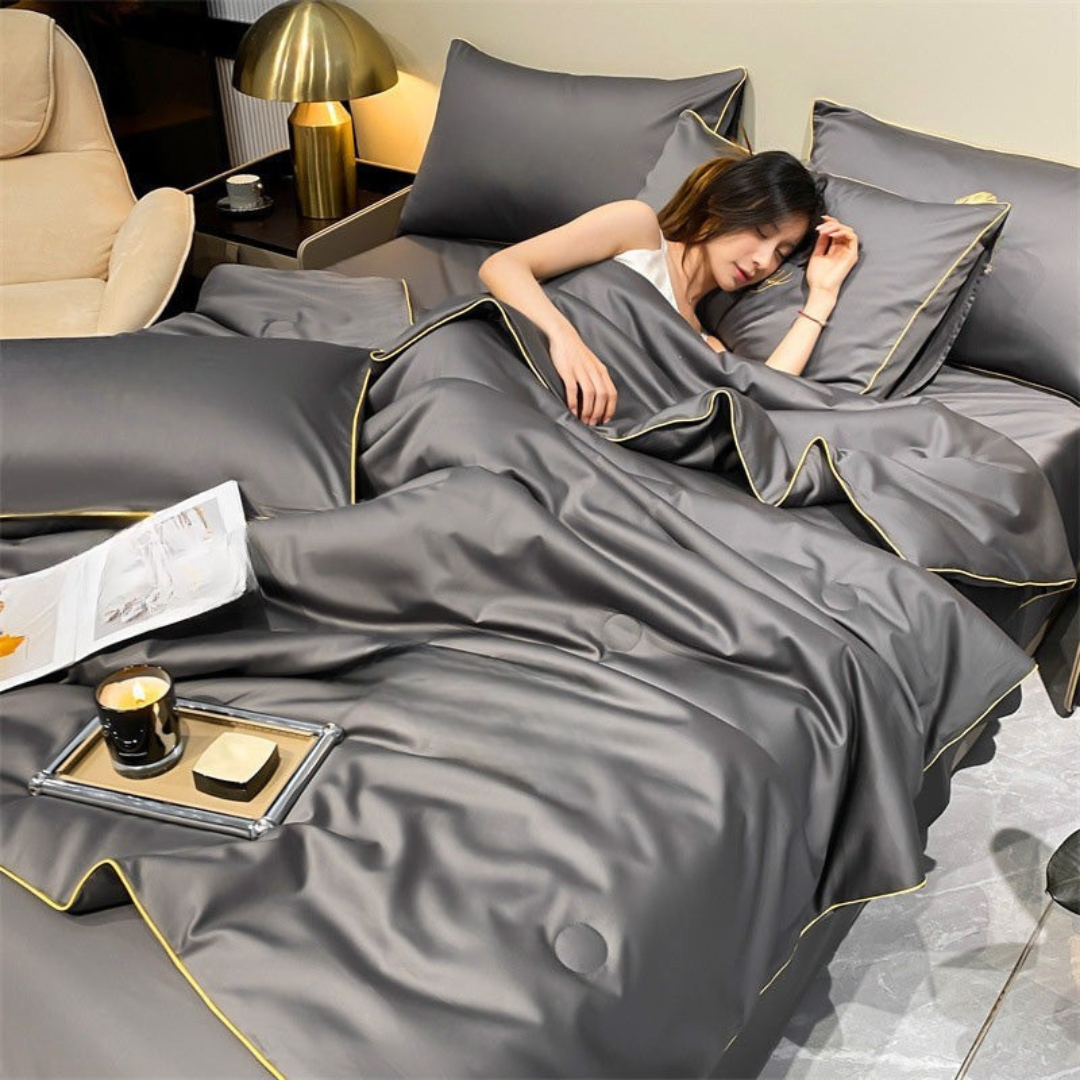Manta de enfriamiento ligera y transpirable para dormir