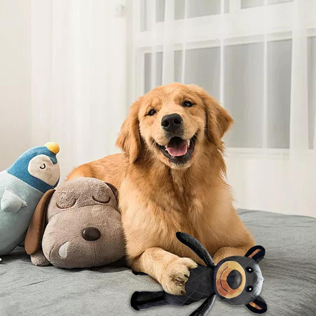 Juguete para masticar perro tela resistente duradera
