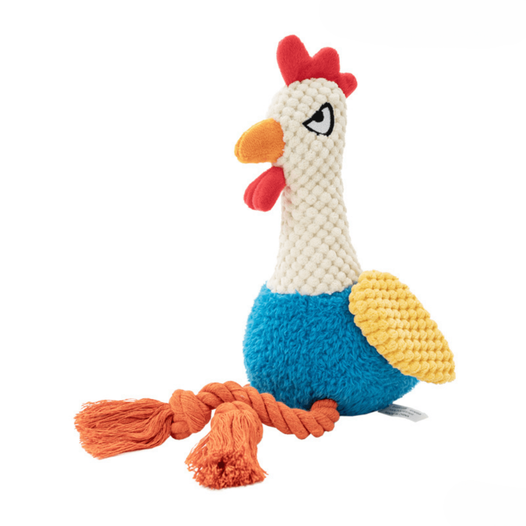 Juguete de Peluche para Perro Resistente para Masticar con Chirriador