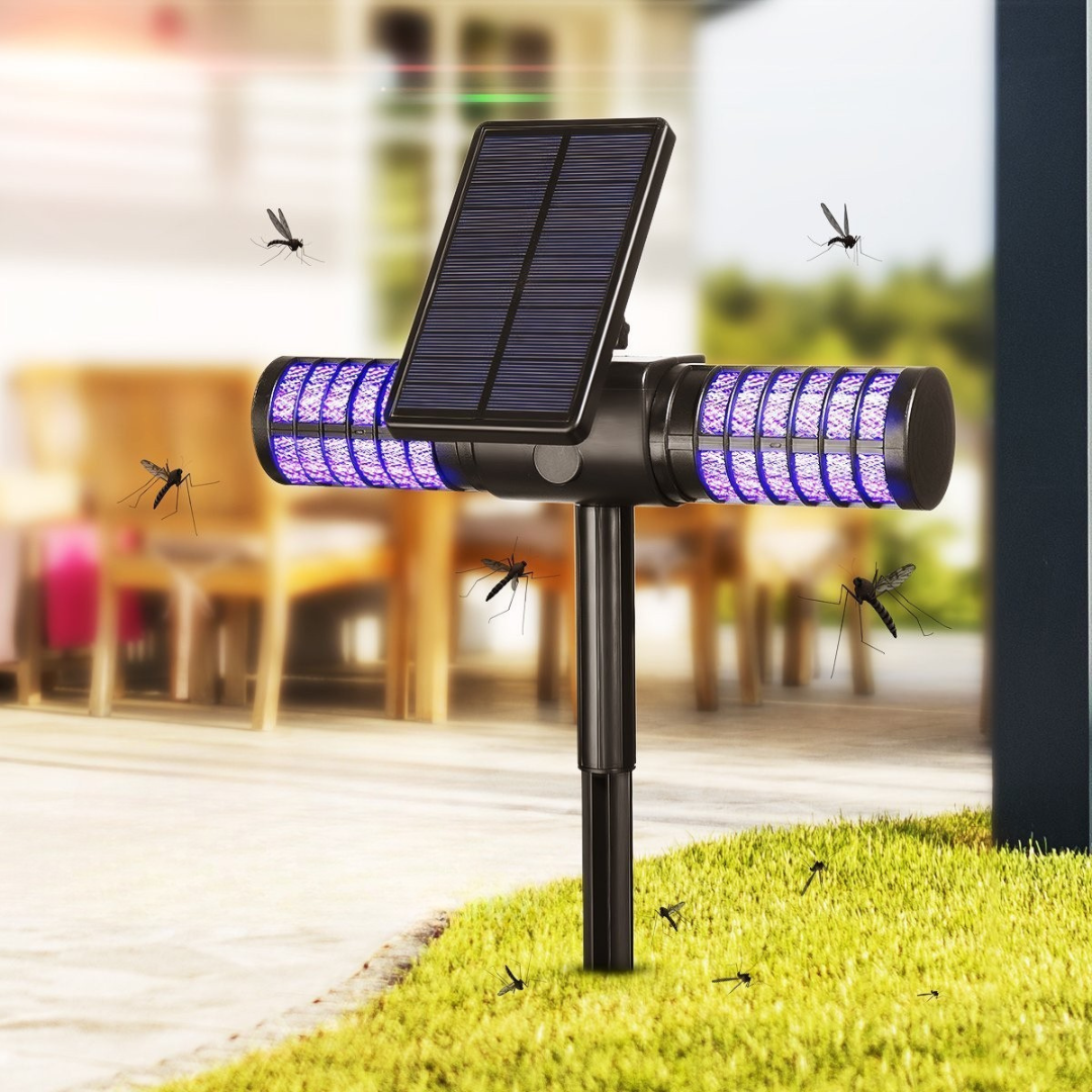 Repelente de insectos solar para exteriores