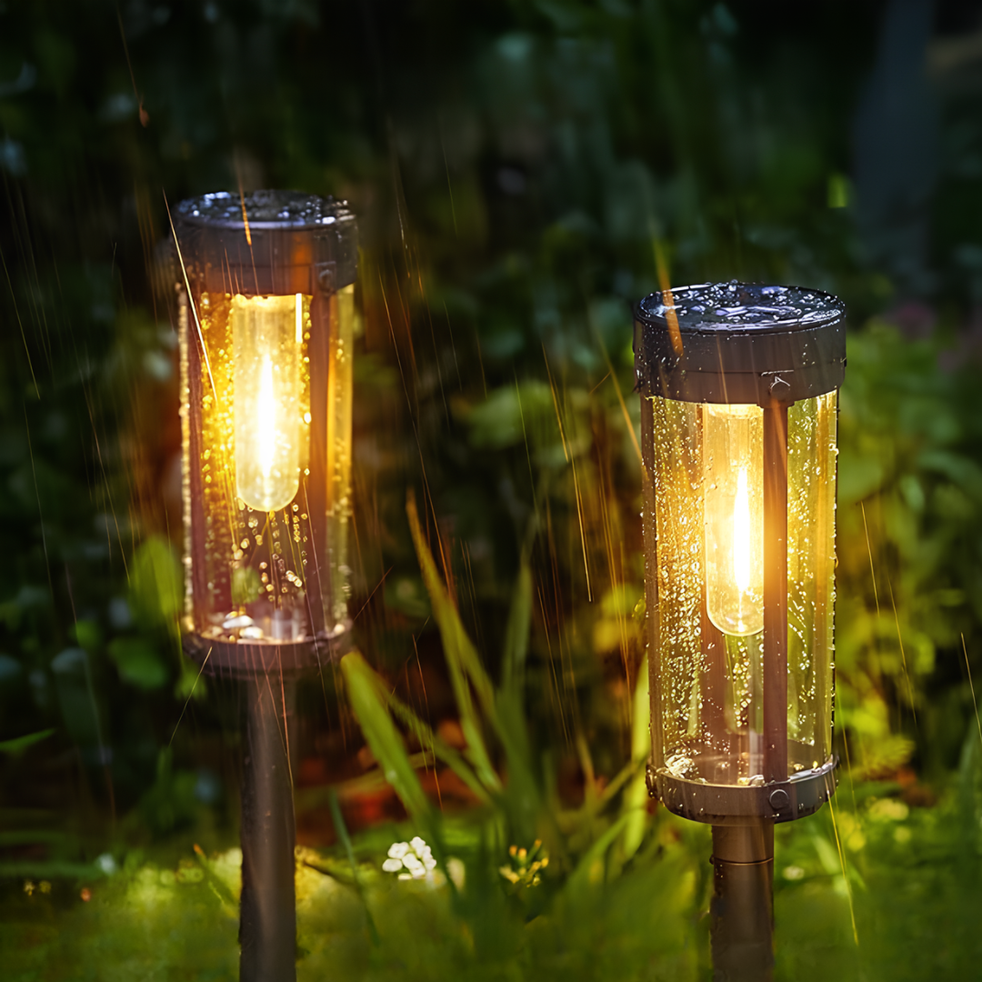 Luz de jardín solar para exteriores