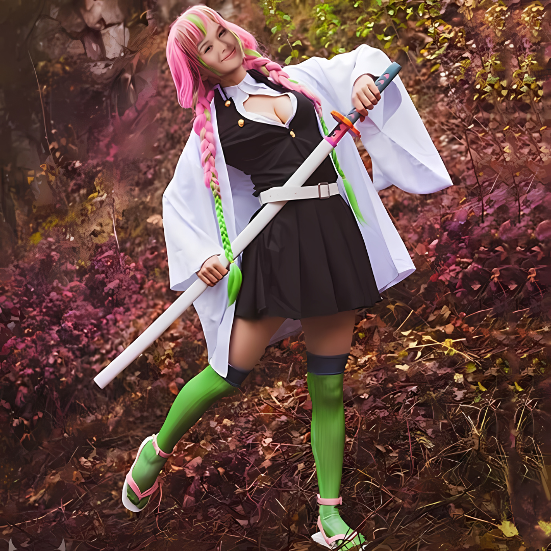 Disfraz de Halloween de Anime Kimono | Capa de Manga Larga